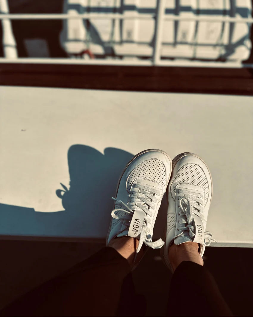 LONDON Bio Leather White/Chalk
