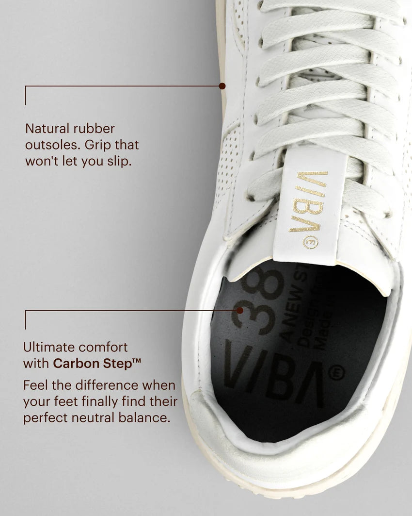 LONDON Bio Leather White/Chalk