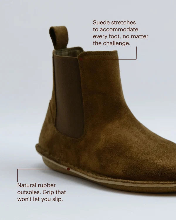 HELSINKI Bio Suede Bosco Khaki