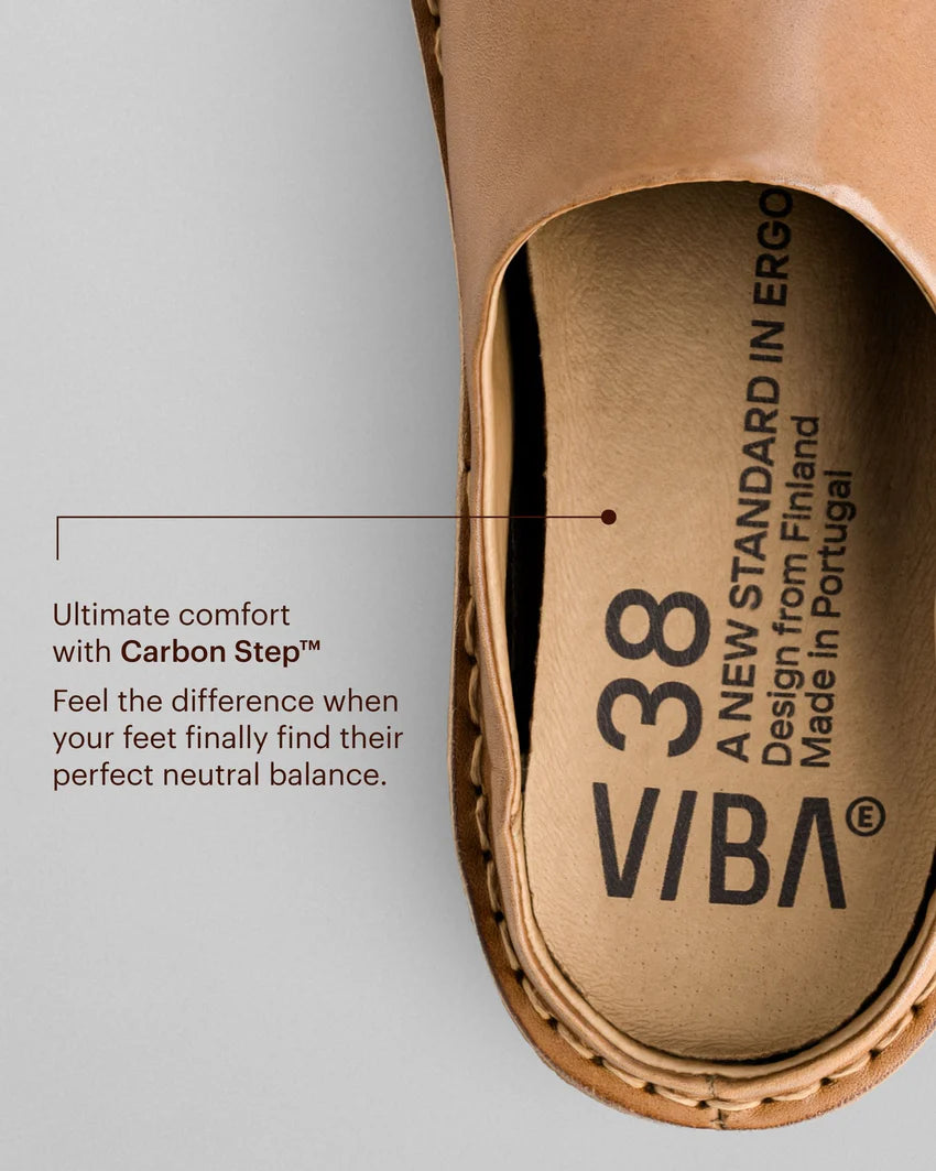 SAINT TROPEZ Leather Cognac Brown