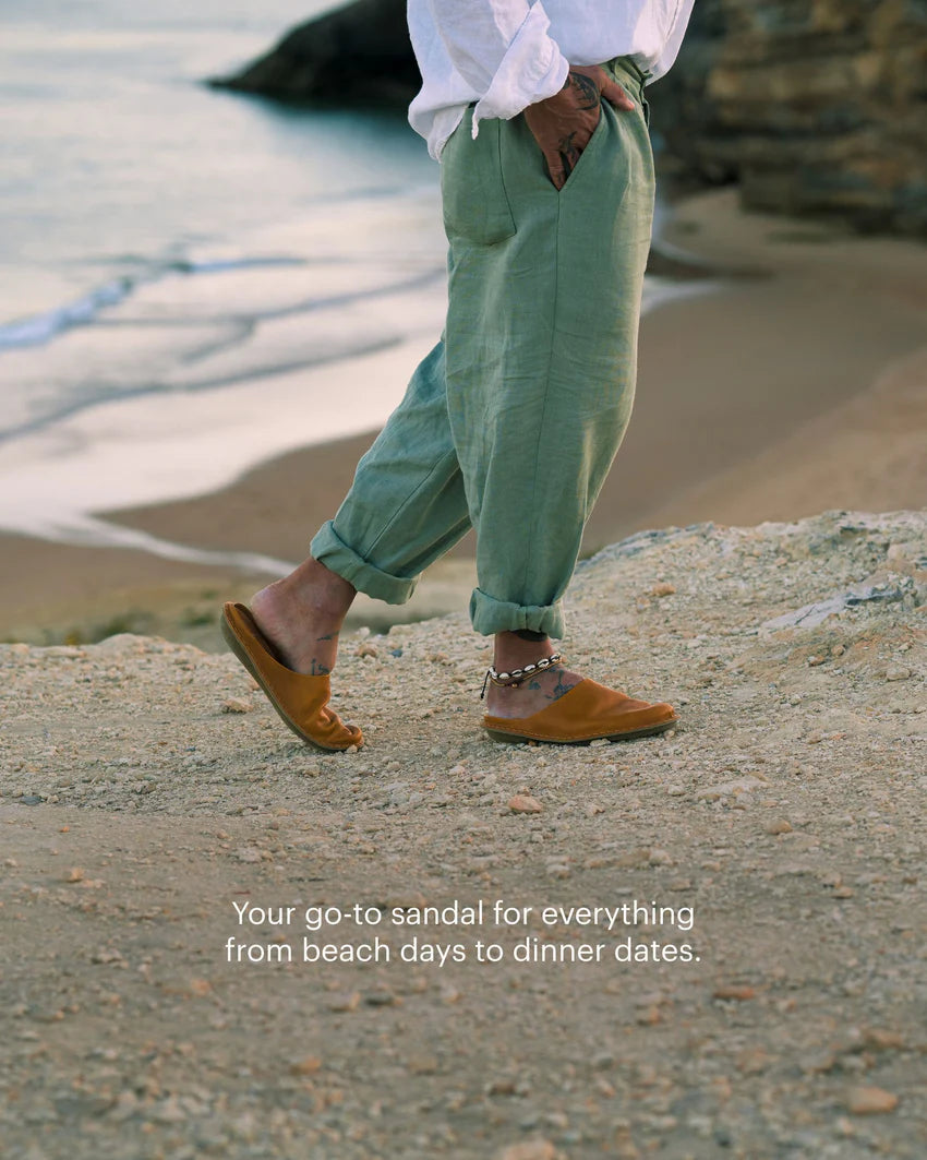 ROMA Leather Fawn Tan