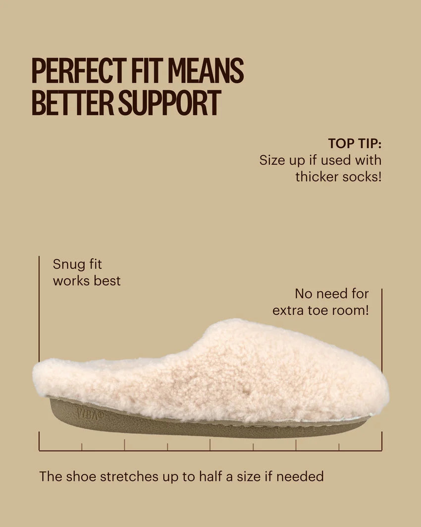 ROMA Shearling Natural White