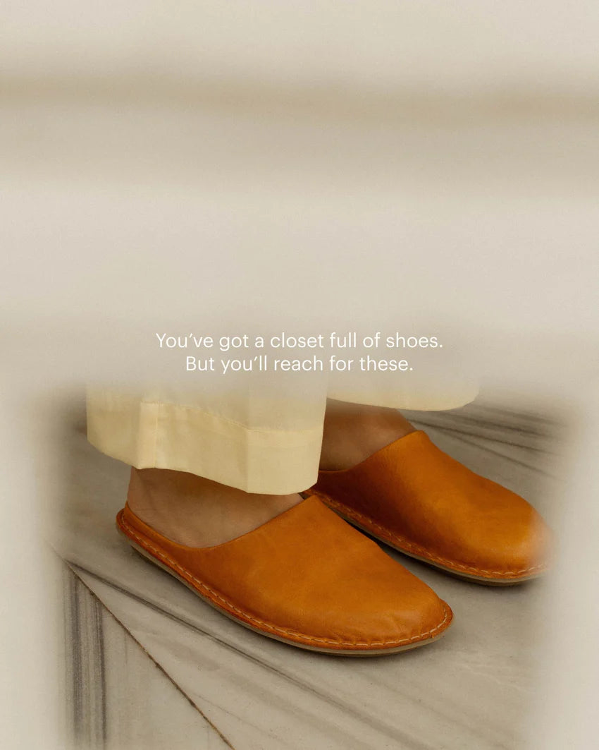 ROMA Leather Fawn Tan