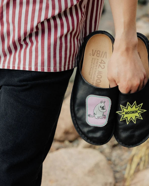 VIBAe x MOOMIN ROMA Leather Preto Black