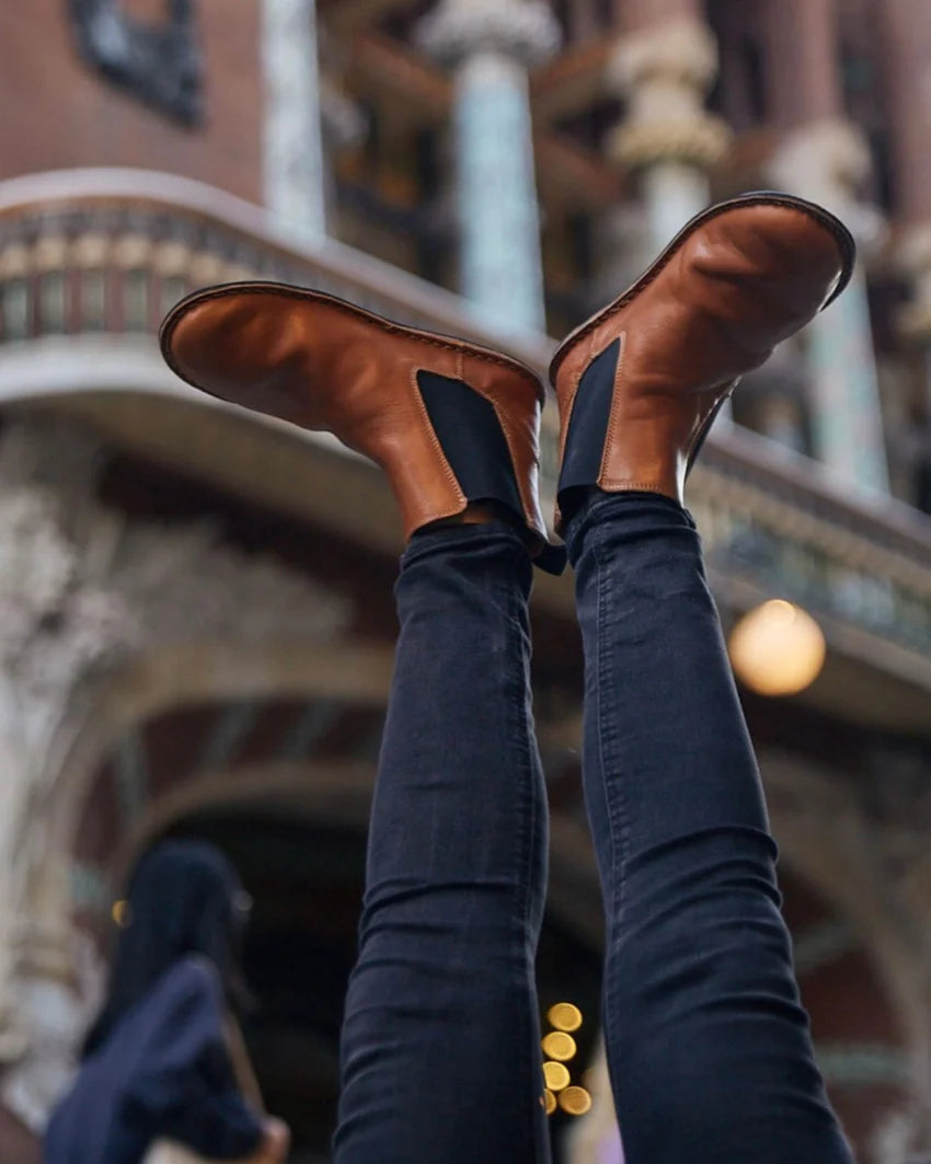 HELSINKI Leather Cocoa Brown