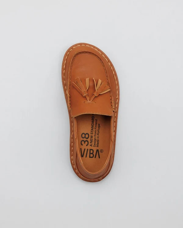 TRIBECA Leather Cognac Brown