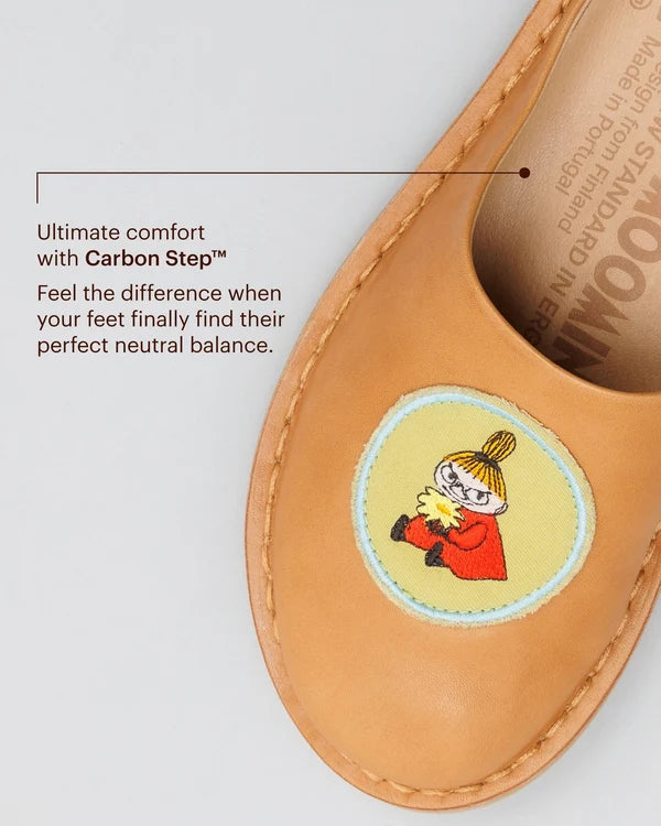 VIBAe x MOOMIN ROMA Leather Fawn Tan