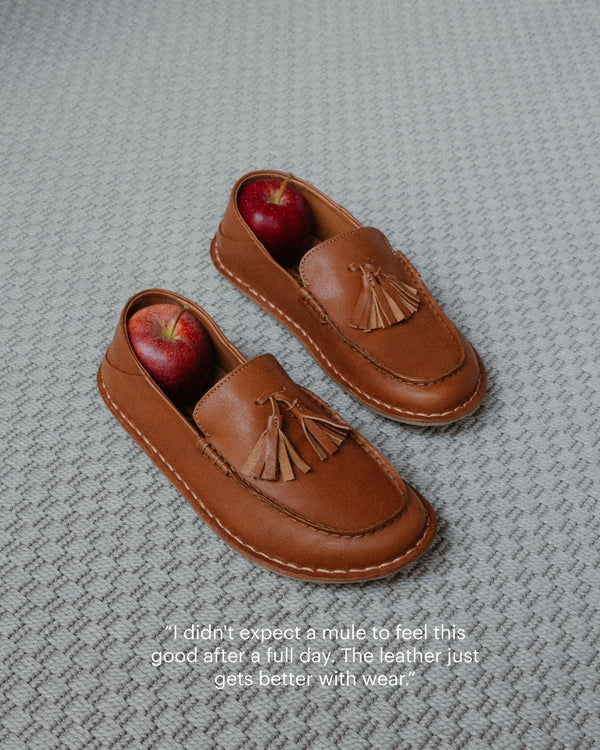 TRIBECA Leather Cocoa Brown