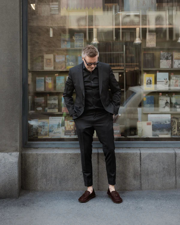 TRIBECA Leather Preto Black