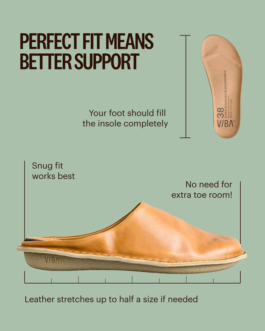 ROMA Leather Fawn Tan