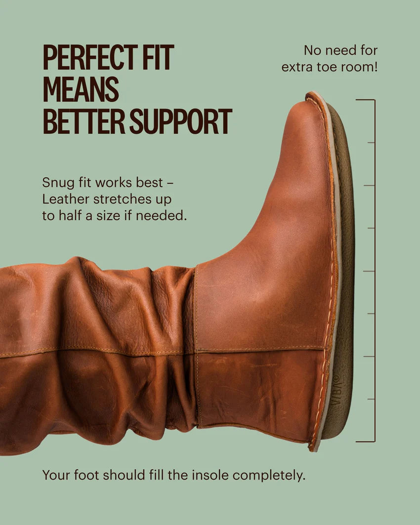 WOODSTOCK Leather Cognac Brown
