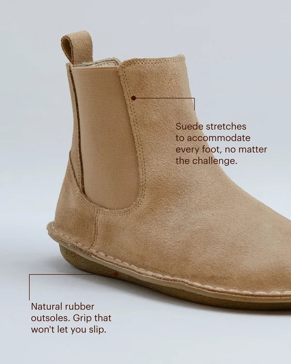 HELSINKI Bio Suede Bosco Khaki