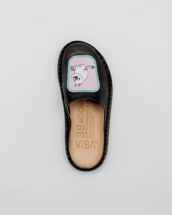 VIBAe x MOOMIN ROMA Leather Preto Black