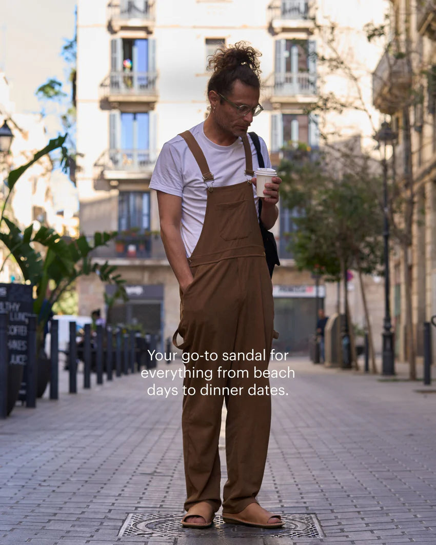 SAINT TROPEZ Leather Cognac Brown